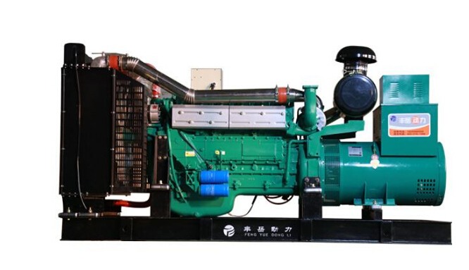 永清上柴500kw大型柴油发电机组